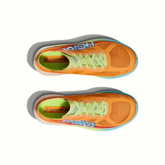 Hoka Cielo Road Orange Yellow Mustard 1143490-SYJ Men's Size 12 Running Shoe NEW - Picture 11 of 15
